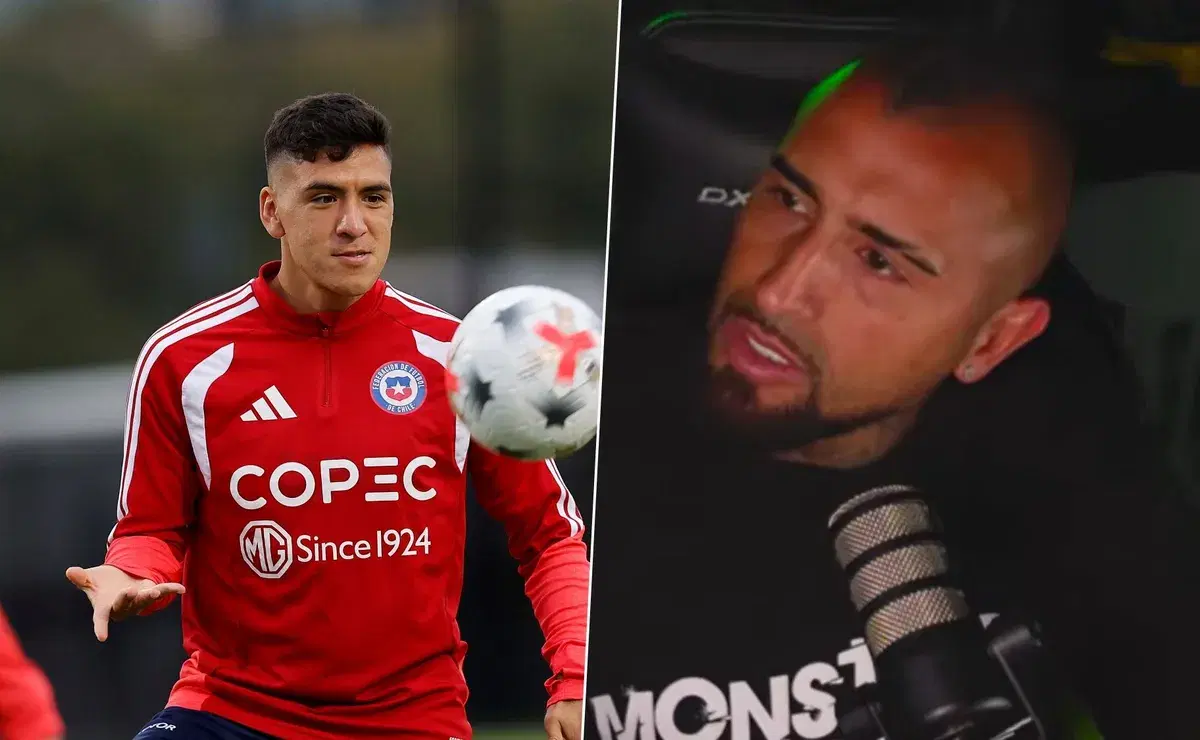 Arturo Vidal apoya a Marcelino Núñez tras su salida de Chile