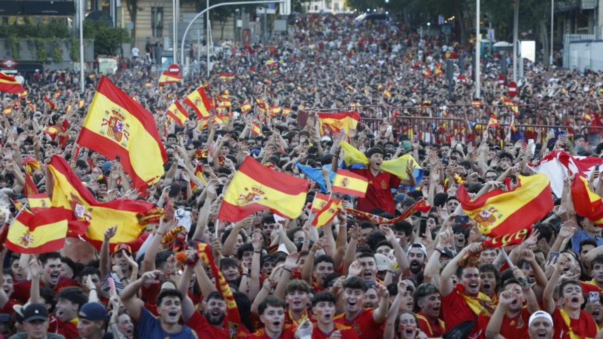 Pantallas gigantes para ver la final del Mundial en España