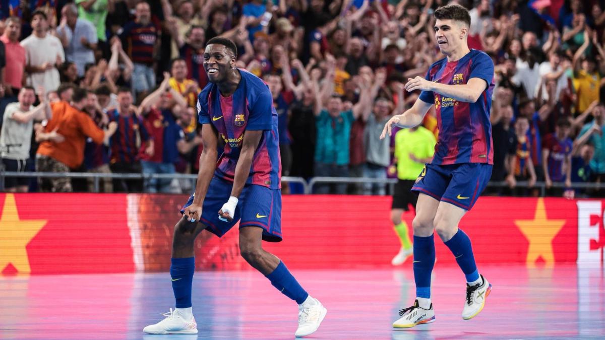 ¡Mamadou Touré deja al Barça a una victoria de su octavo título de Liga!