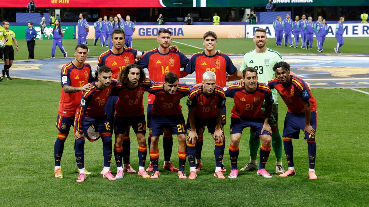ALINEACIONES CONFIRMADAS: España y Uruguay se juegan la clasificación en el Mundial 2026