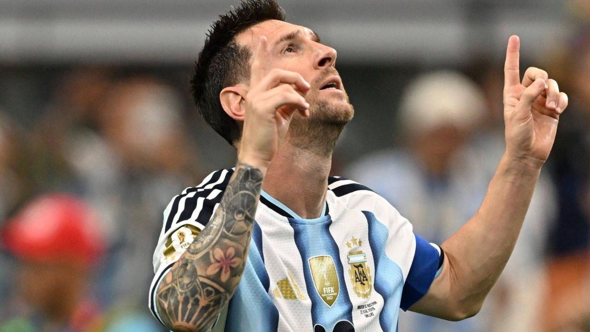 ¡LA PULGA LO HIZO OTRA VEZ! Messi está feliz por la clasificación de Argentina