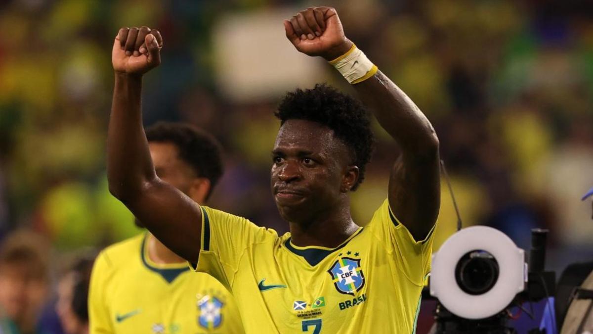 24 minutos de LOCURA para Vini Jr en Miami con 2 goles, otro anulado y un reclamo: "¡Vergüenza!"