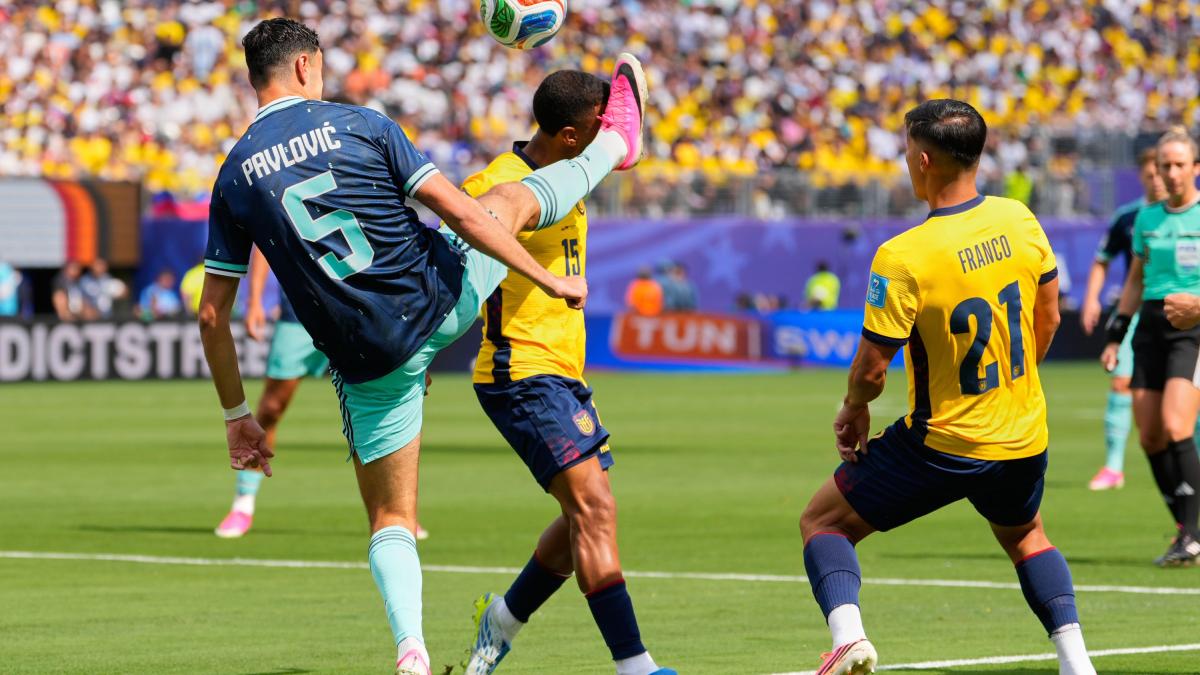 Ecuador ganó a Alemania y al VAR