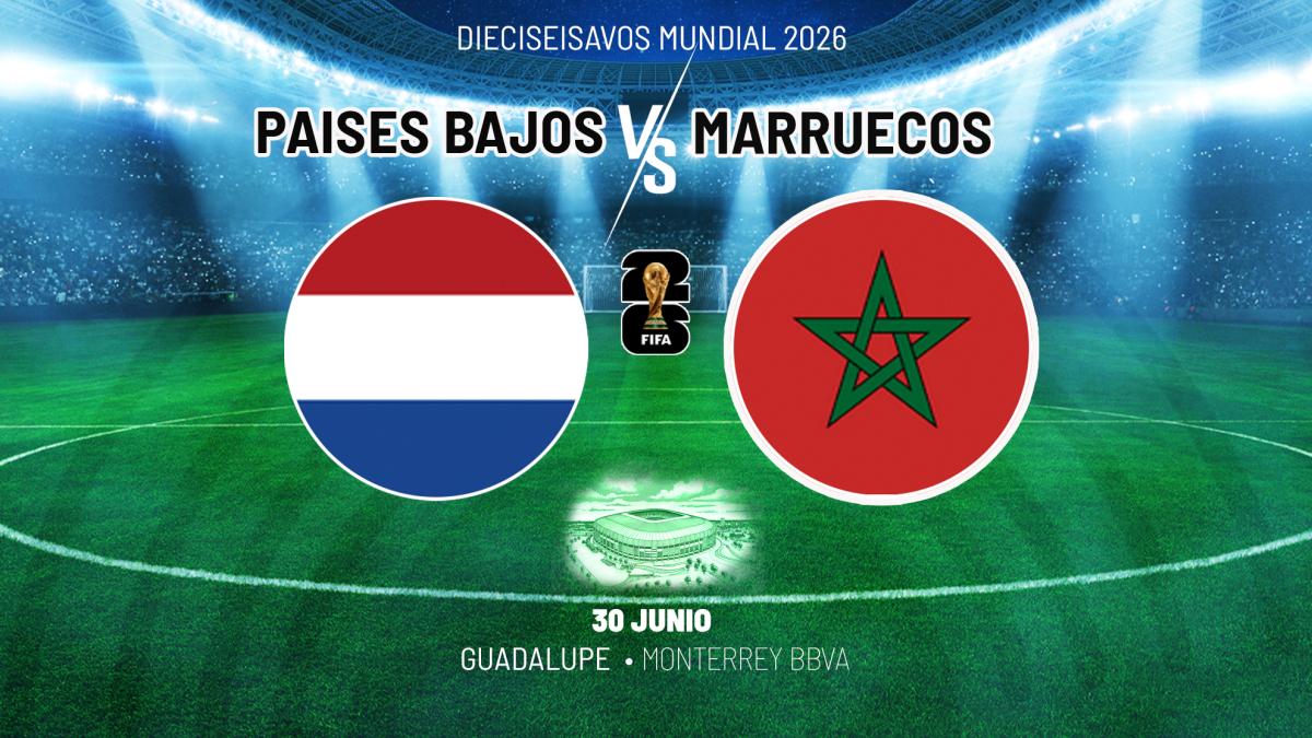 Pronóstico del Países Bajos - Marruecos en el Mundial: probabilidades, favorito y quién ganará el partido según el modelo MARCA
