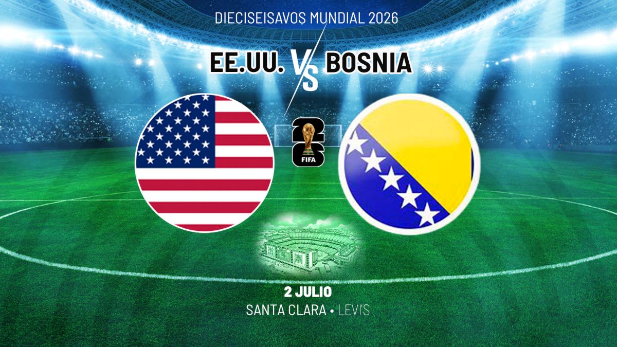 Pronóstico del EE.UU. - Bosnia en el Mundial: probabilidades, favorito y quién ganará el partido según el modelo MARCA