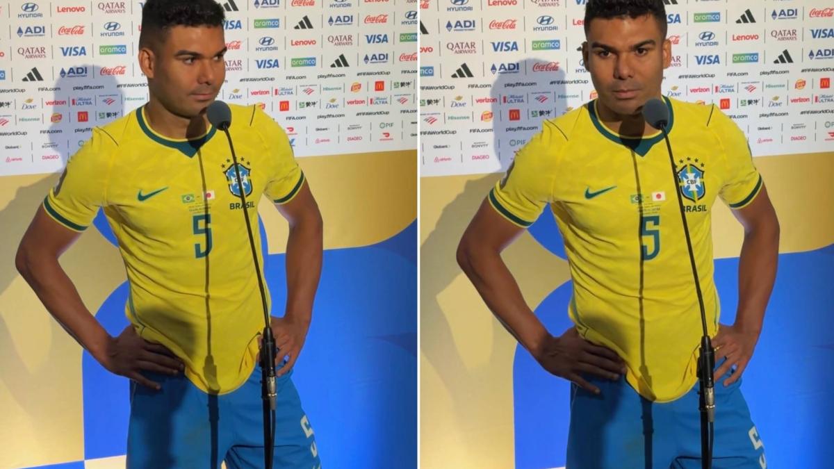 La pregunta a Casemiro que indignó en a la prensa brasileña: "Ahora mismo es medianoche en Bangladés..."