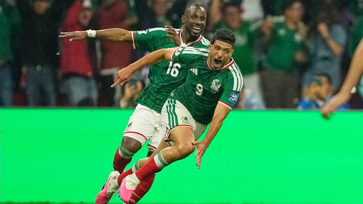 Gol de Raúl Jiménez (2-0) en el México 2-0 Ecuador