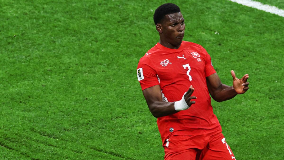 Embolo anotó en el Suiza 2-0 Argelia