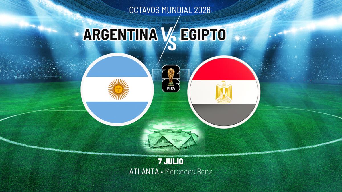 Alineación probable de Argentina - Egipto en el Mundial: once del partido de octos de final