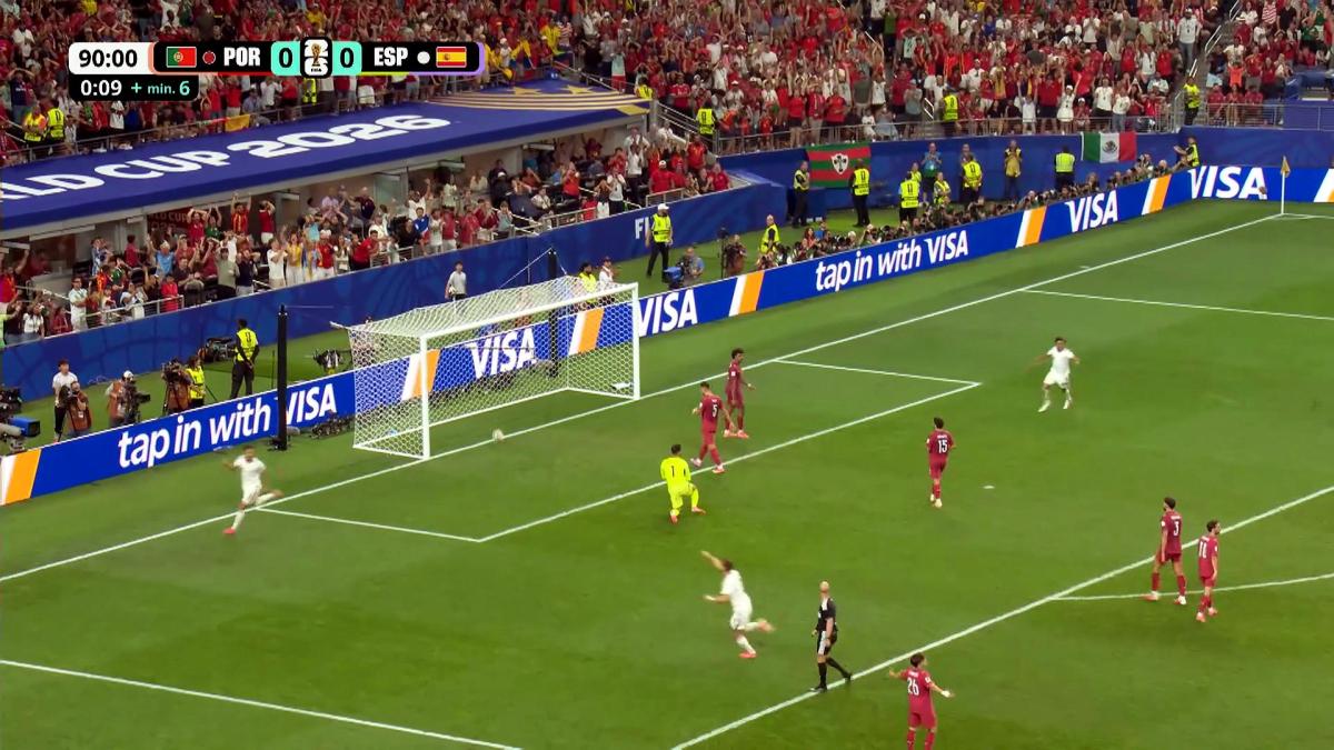 Gol de Merino define el Portugal 0-1 España