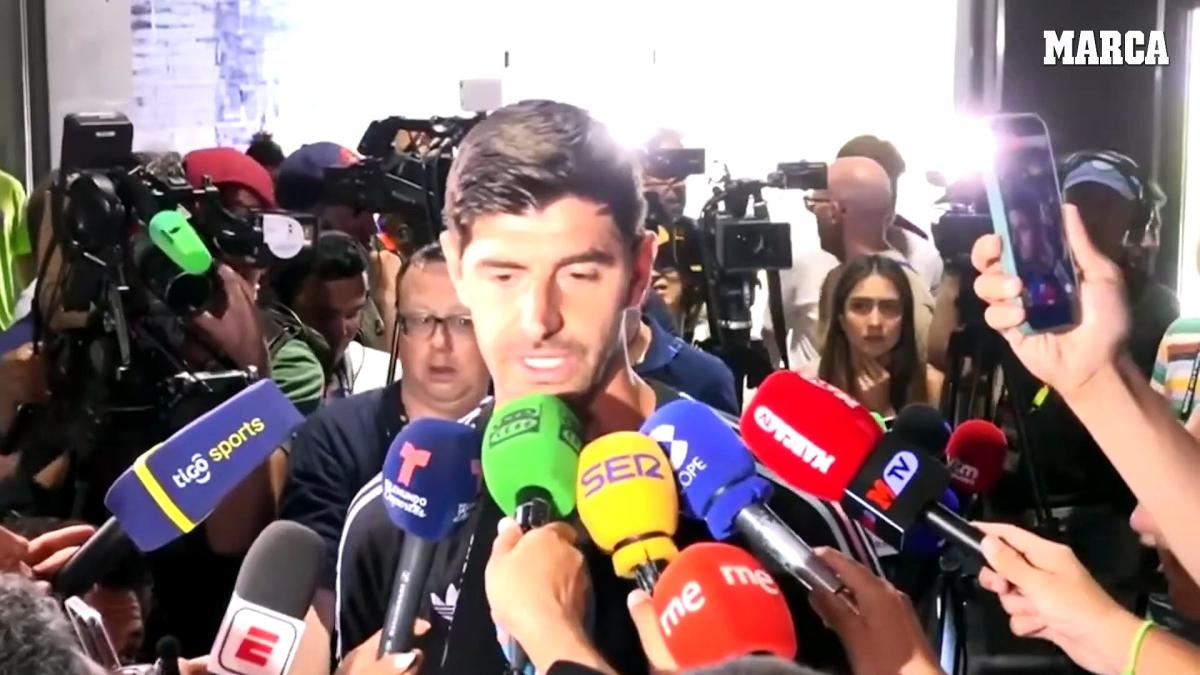 Courtois: “Ya me han llegado mensajes por España”