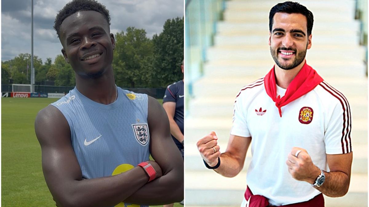 Saka, a MARCA: "Estoy muy orgulloso del gol de Mikel Merino, tuvo que luchar mucho"