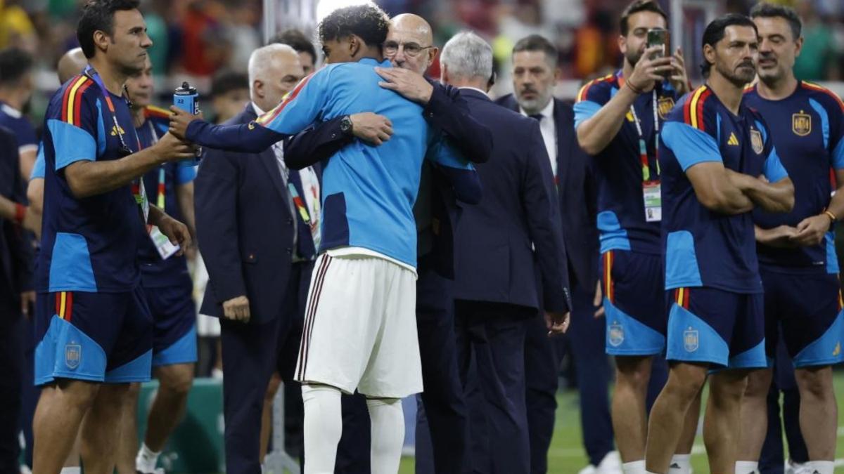 De la Fuente: "¿Francia? Solo existe el partido con Bélgica"