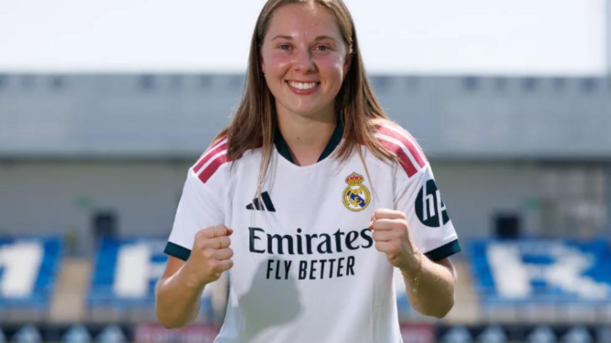 Janou Levels, nueva jugadora del Real Madrid hasta 2030