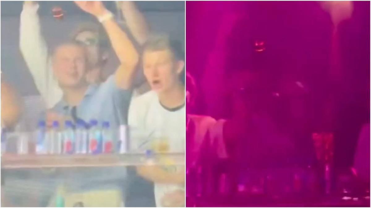 ¡Sacando los pasos prohibidos! Haaland y Noruega olvidan la eliminación del Mundial en concierto de Flo Rida