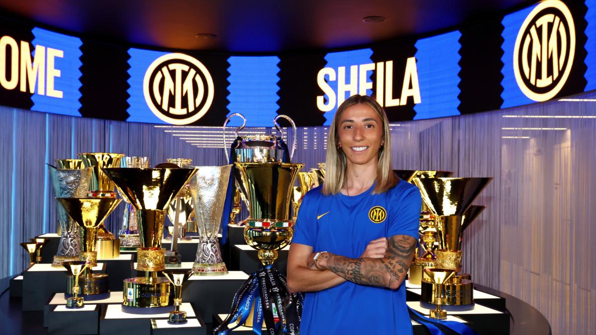 Sheila García: "Es muy bonito sentir la confianza que el Inter ha depositado en mí"