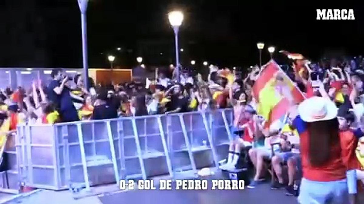 ¡Qué locura de celebración! España arrasa a Francia y las calles enloquecen