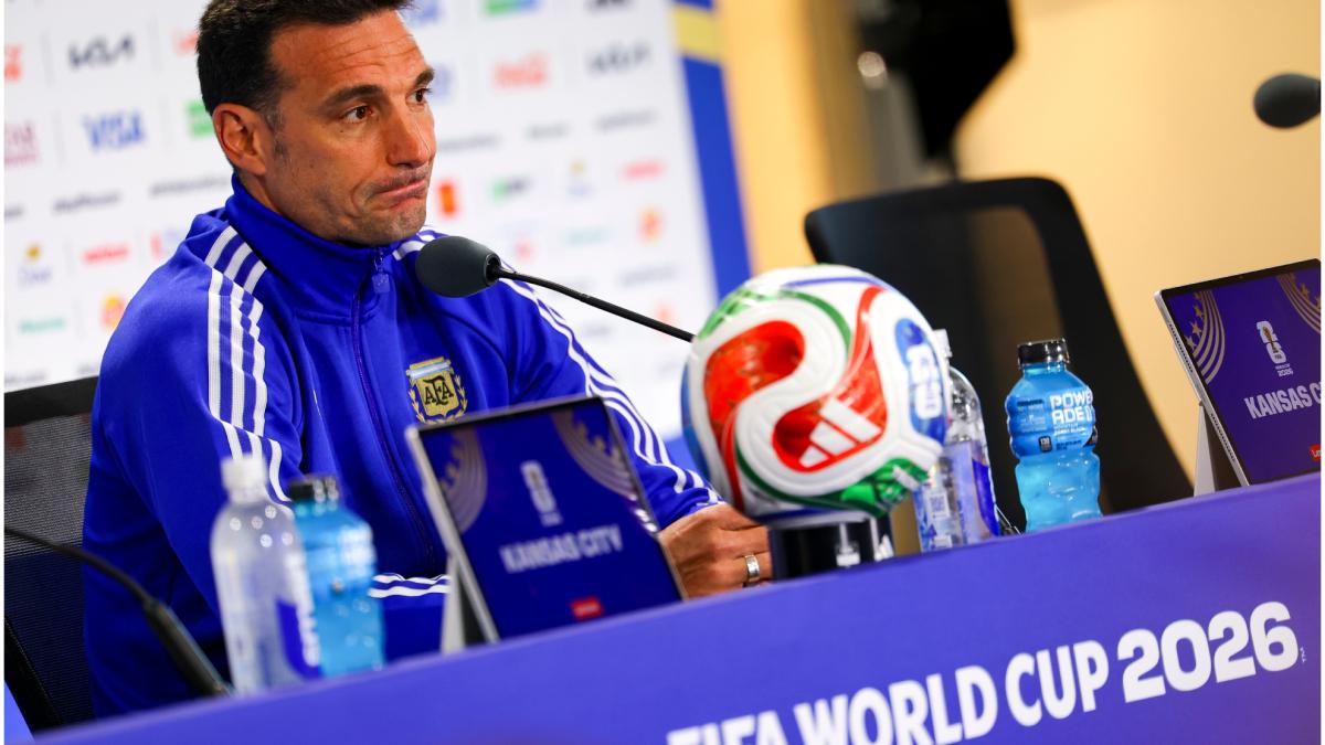 Scaloni antes de Inglaterra: 'Es solo un partido'