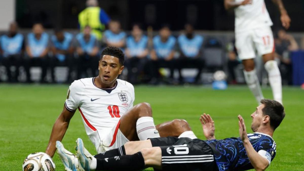 Las imágenes de la batalla del Inglaterra - Argentina