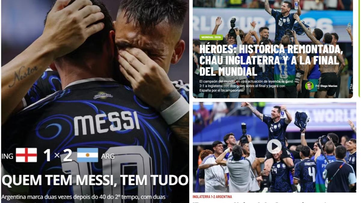 Las portadas del mundo rinden culto a Messi tras su remontada
