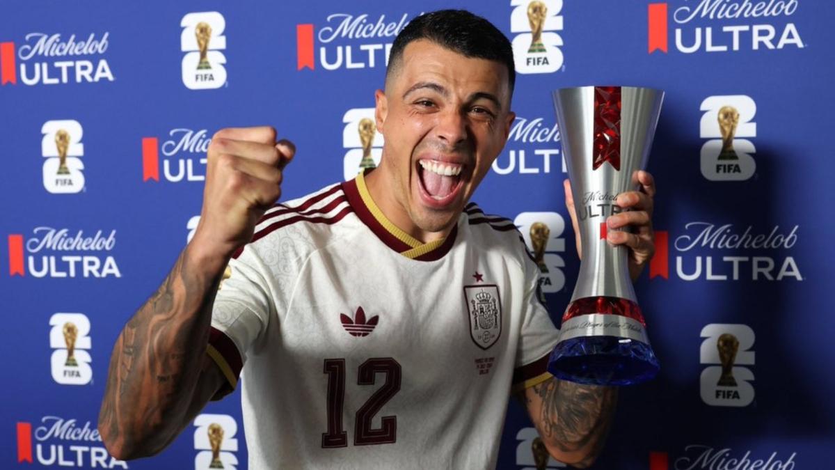 Pedro Porro agradece por su MVP en la semifinal del Mundial