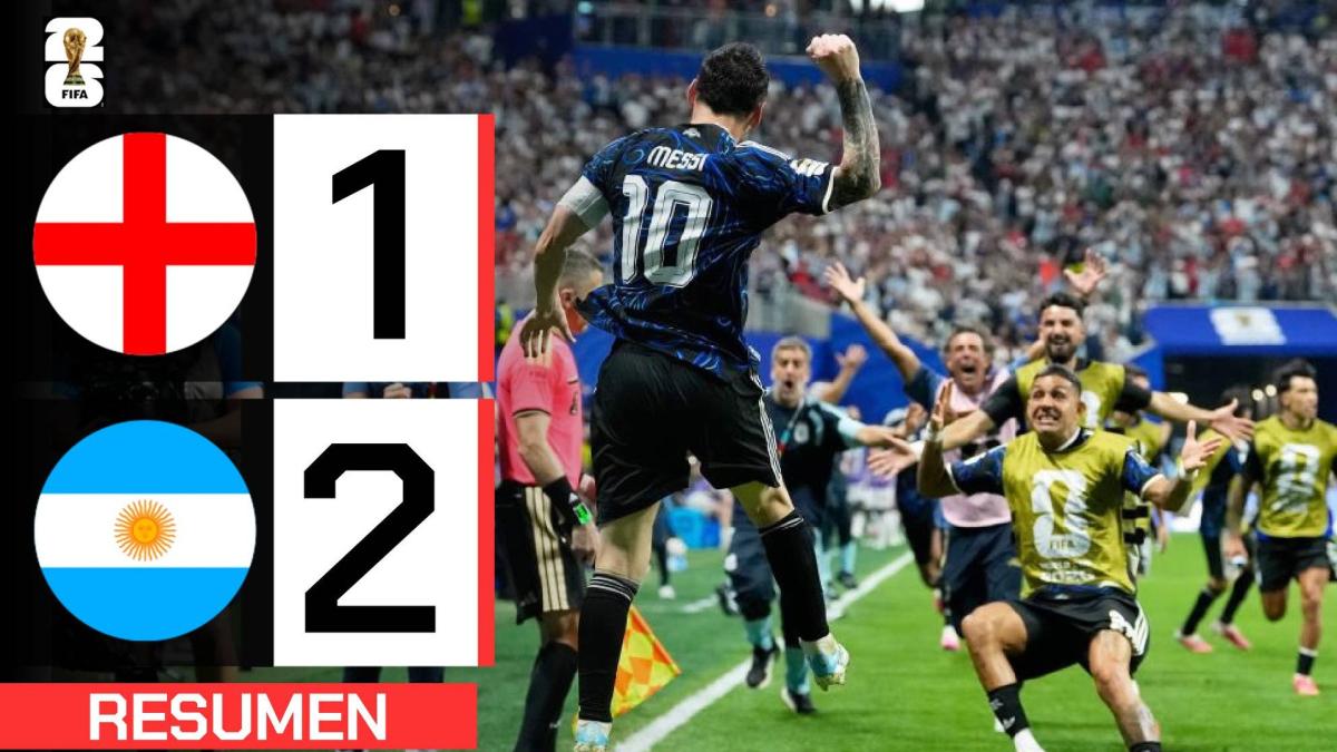 Argentina machaca a Inglaterra en siete minutos... ¡y habrá Finalíssima!