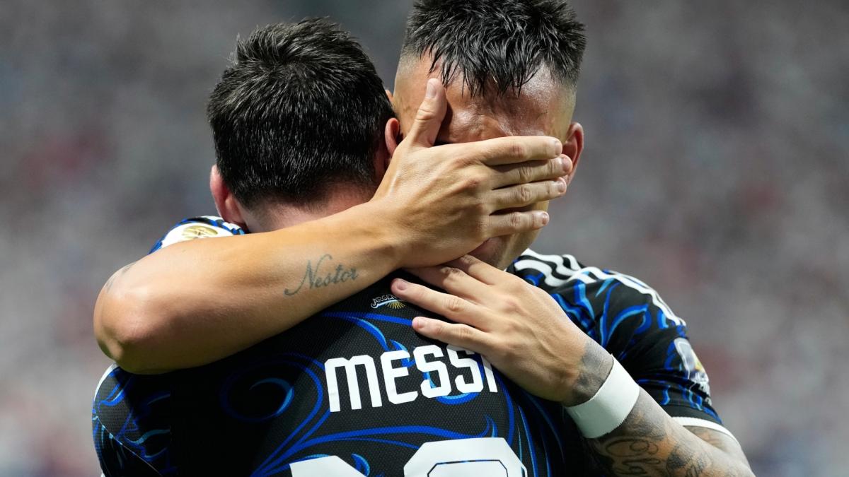 Lautaro Martínez se 'rompe' tras el gol de su vida: "Es muy difícil en la situación que me toca estar"