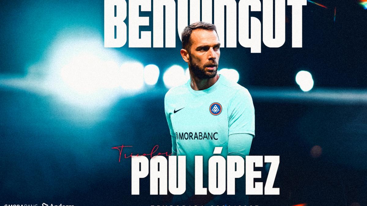Pau López ya es jugador del Andorra