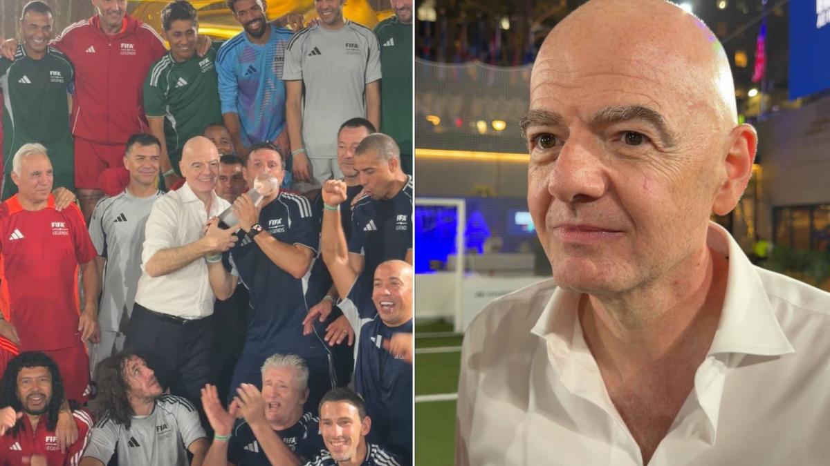 Infantino bendice la final del Mundial: “Es un regalo de los dioses del fútbol”