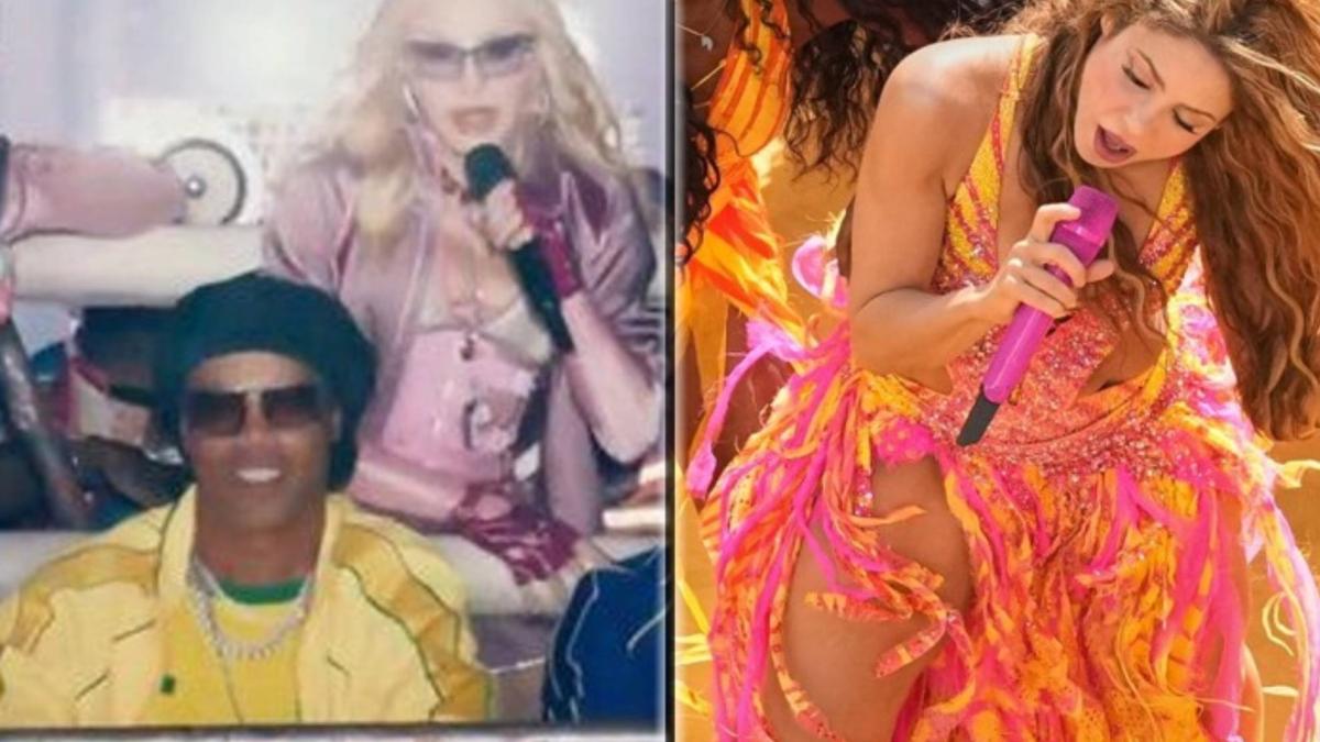 El otro lado del descanso de la final del Mundial que 'salvó' Ronaldinho: del "una mierda" al "es agradable ver a Shakira"