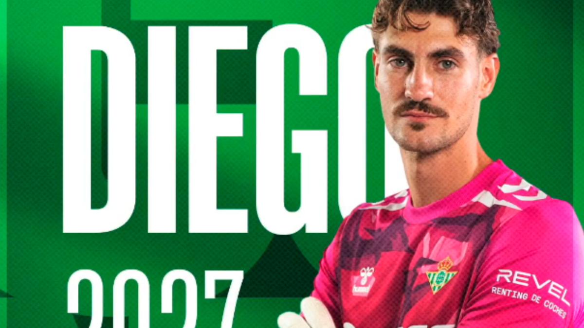 Diego Conde, nuevo portero del Betis hasta 2027: llega cedido con opción de compra