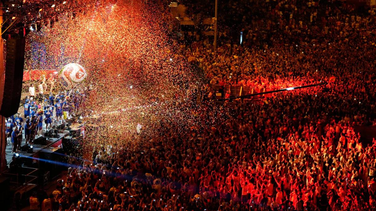 "Noche tranquila" en la celebración del Mundial en Madrid: el SAMUR informa de 360 asistencias
