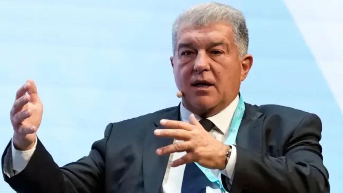 Laporta celebra el logro mundialista de ocho jugadores del Barça