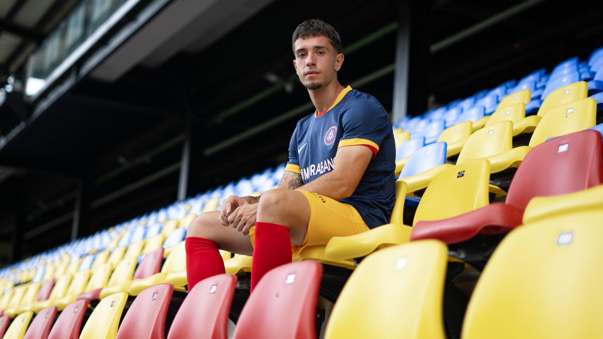 Rodrigo asegura que fichar por el Andorra fue una decisión fácil
