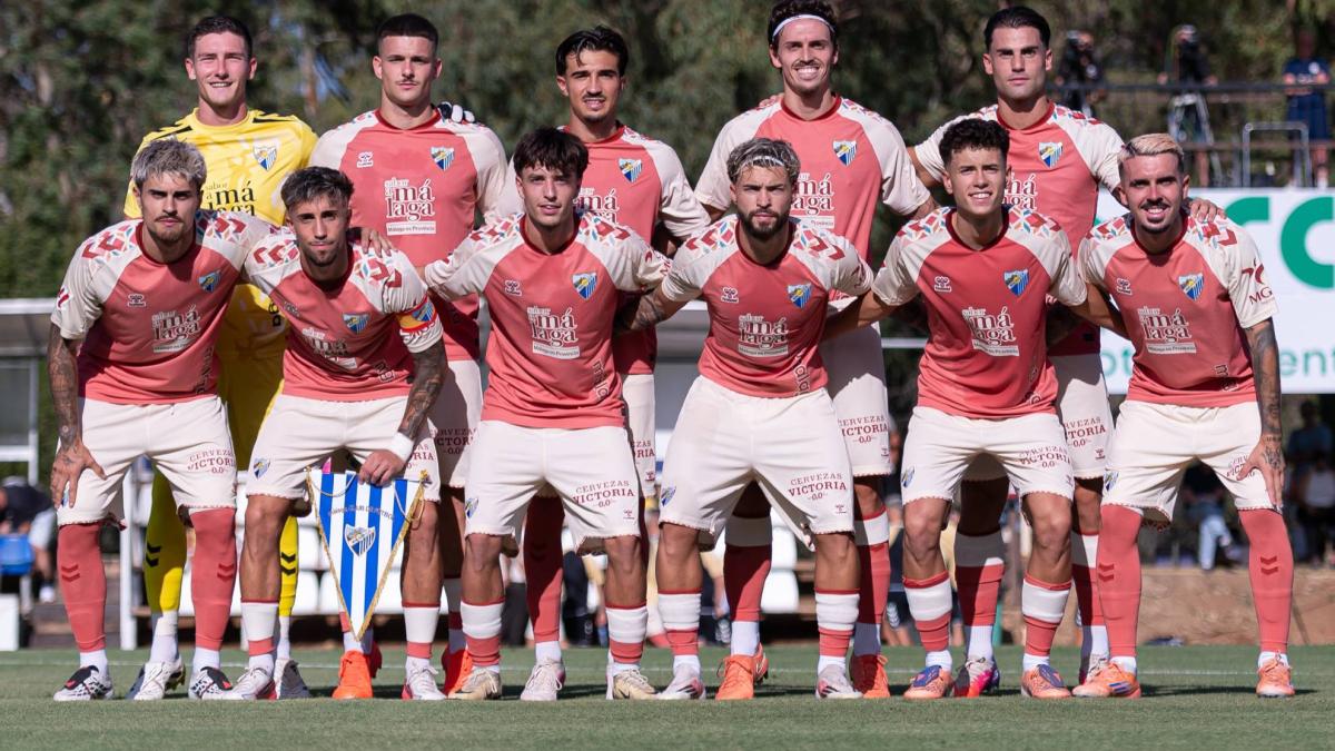 El Málaga, a Primera con 17 canteranos