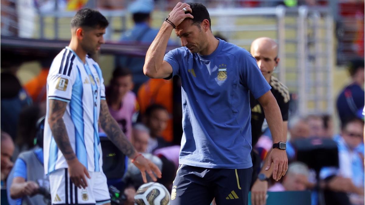 Scaloni tras el Mundial: "Aguantamos baldazos de agua fría"