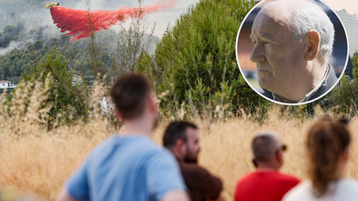 Banner: Enrique Saura desalojado por incendio en Castellón: “Esto es un polvorín”