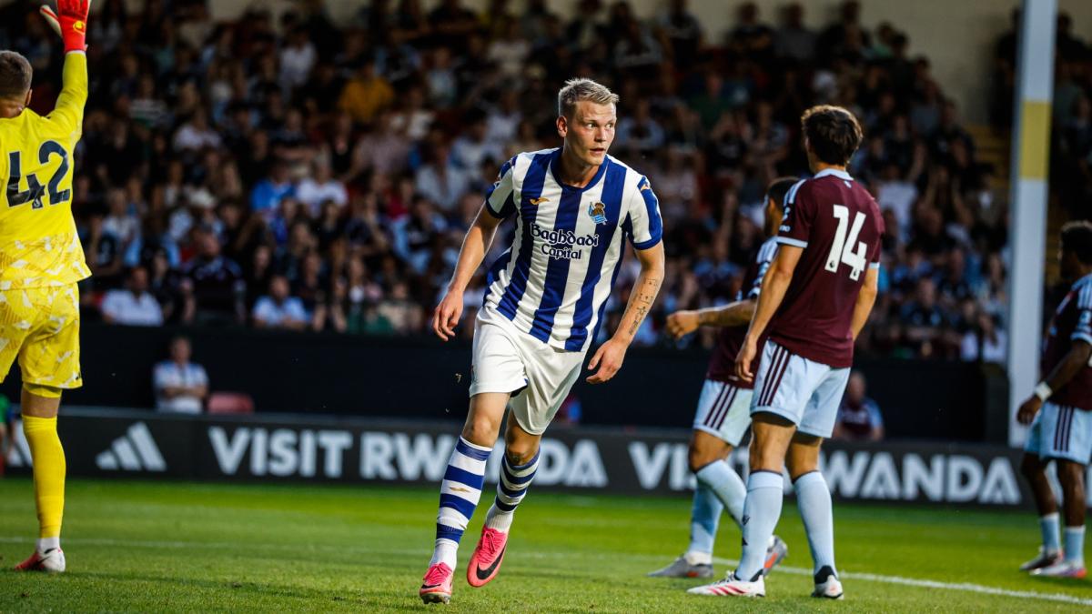Óskarsson sigue anotando en la pretemporada