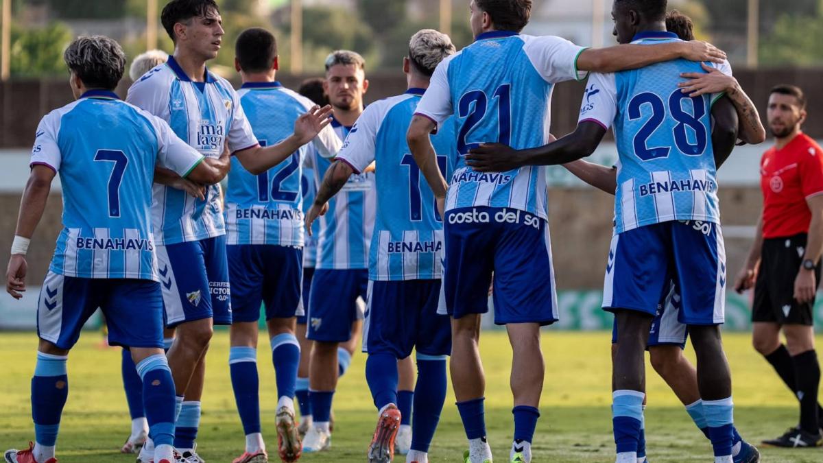 El MÁLAGA vuelve a empatar CON GOLES en su segundo amistoso