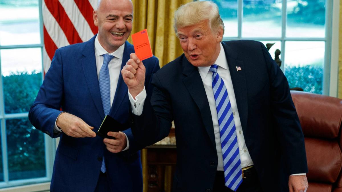 Trump, al rescate de Infantino: "Ha hecho el Mundial más exitoso de la historia"