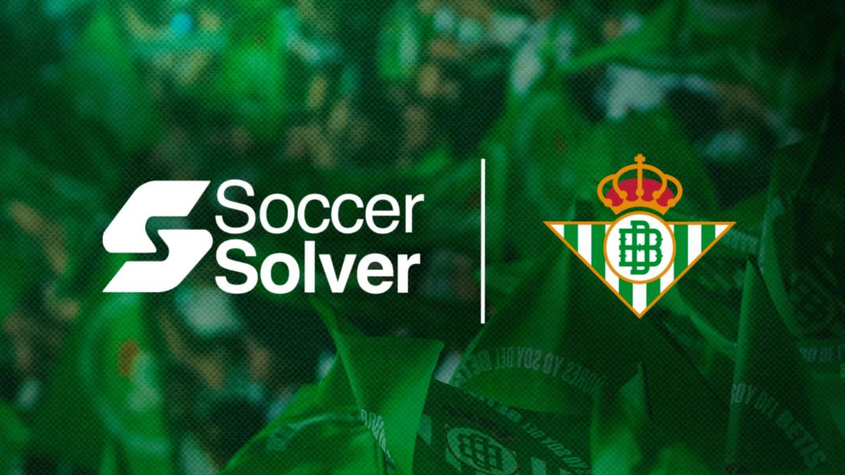Real Betis se alía con la tecnológica SoccerSolver para reforzar su análisis financiero