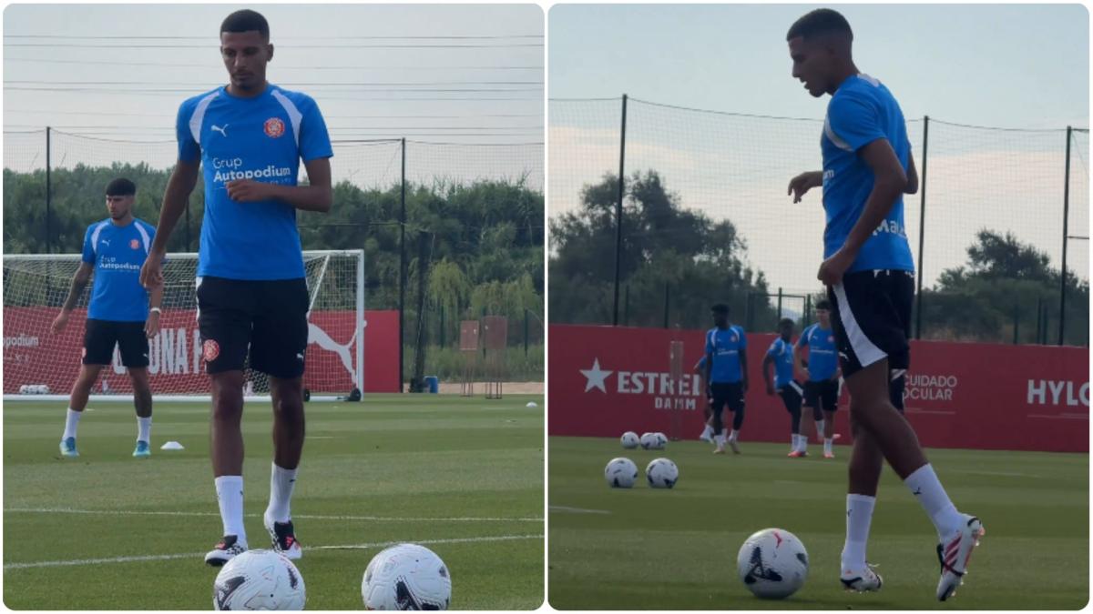 Azzedine Ounahi se reincorpora a los entrenamientos del Girona