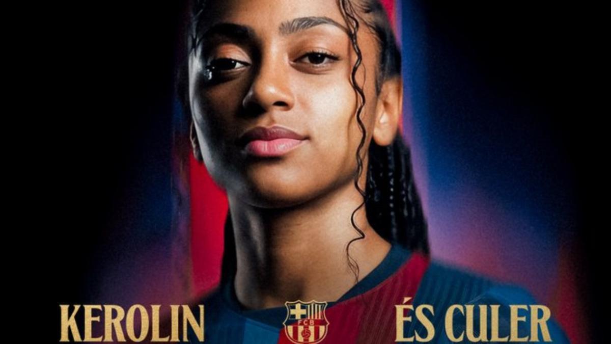 El Barça ficha a la delantera brasileña Kerolin Nicoli hasta 2030