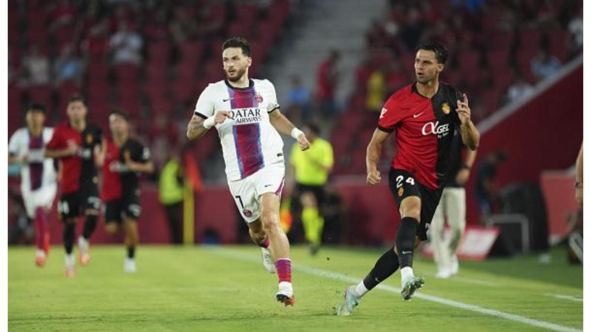 El Mallorca sorprende y golea al PSG