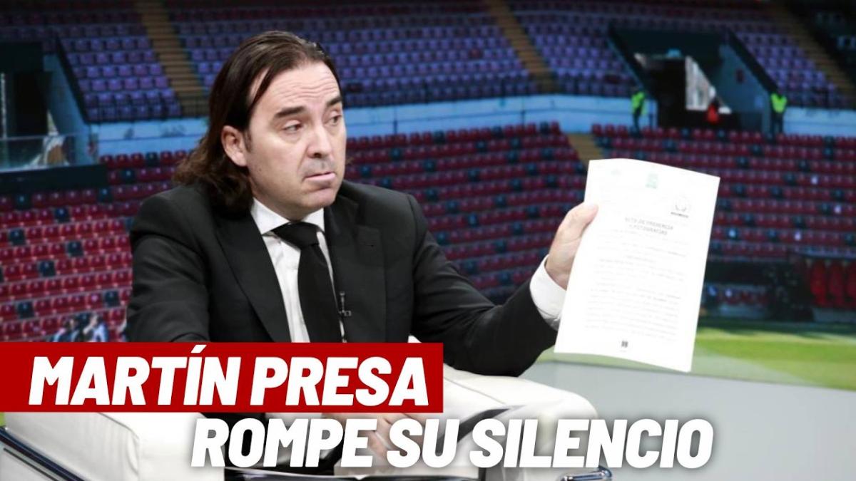 Martín Presa rompe el silencio: 'Vallecas, mejor que nunca'
