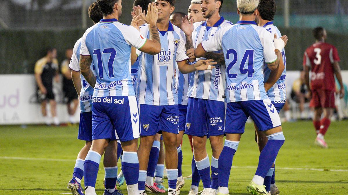 Málaga muestra su poder ofensivo en goleada 4-2 sobre Al-Arabi