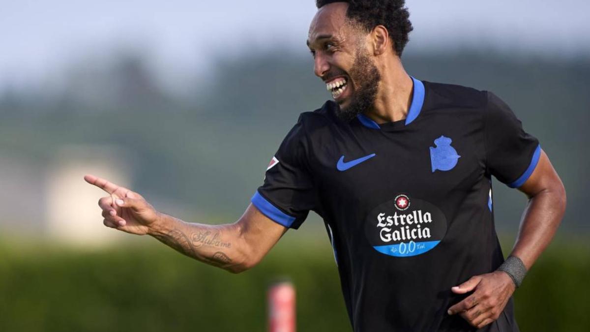 Aubameyang no está solo en el Dépor