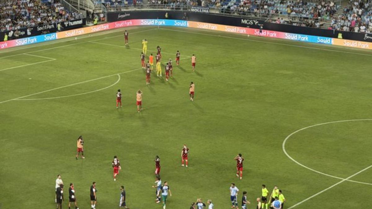 Málaga conquista el Trofeo Costa del Sol tras polémica del Fulham