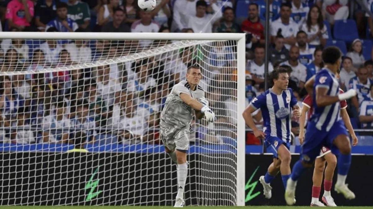 Seguro que Lunin no olvida este partido