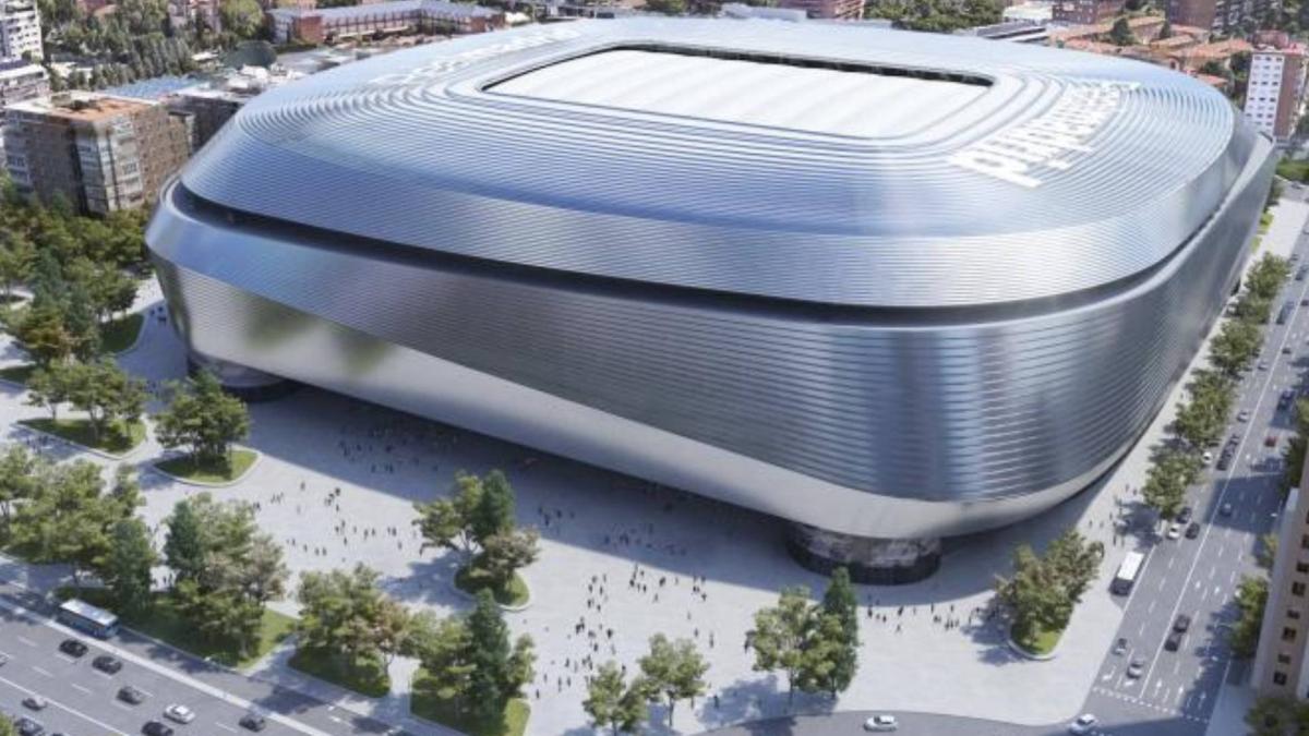 El Paseo de la Castellana, el primero en ver el 'nuevo' Bernabéu
